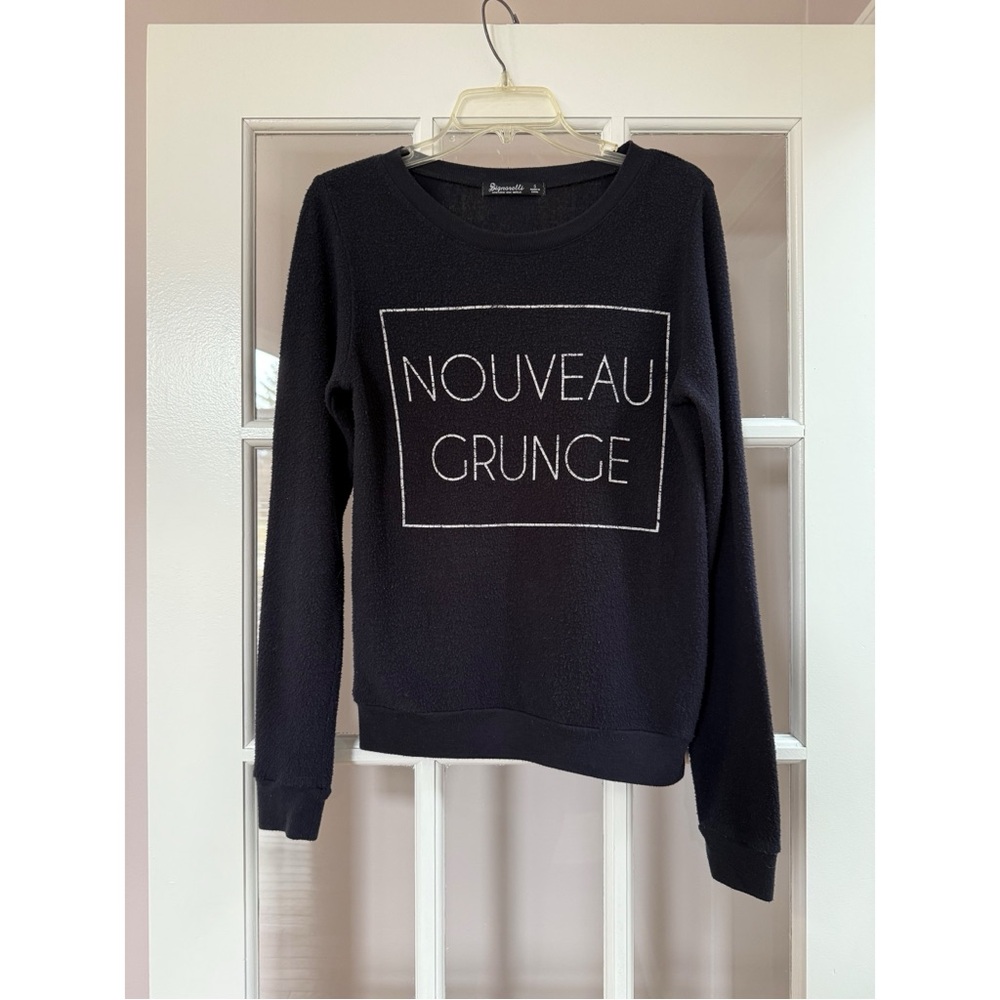 Signorelli Black ‘Nouveau Grunge’ Sweater